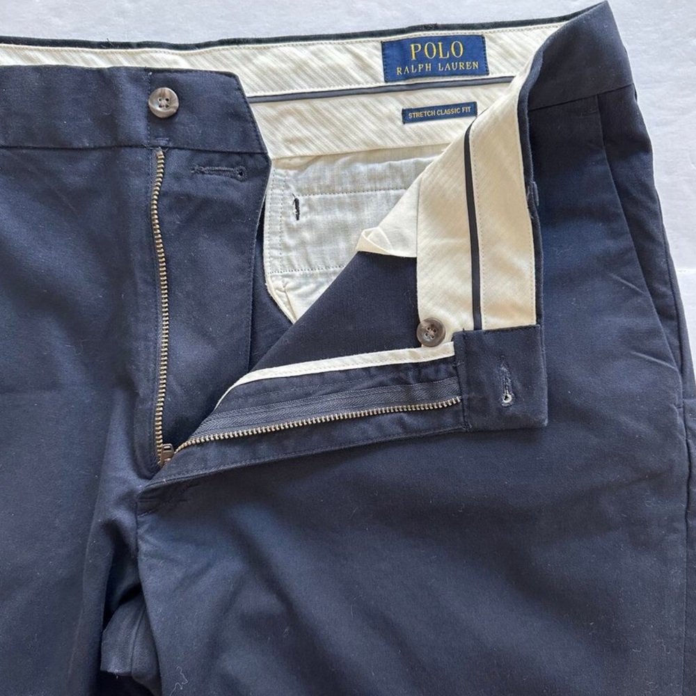 Polo by Ralph Lauren Men's Dark Blue Chinos